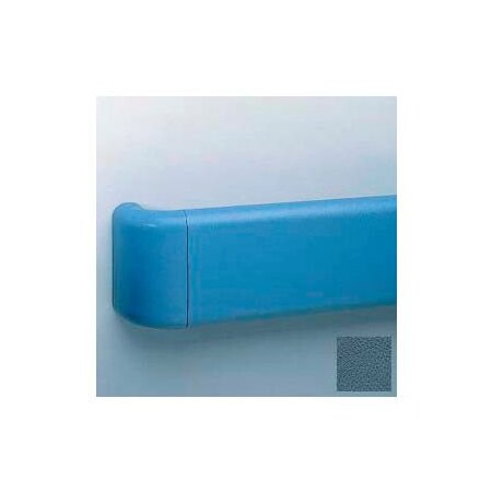 Pawling Aluminum-Reinforced Return For Br-530 Handrail, Windsor Blue BR-535-0-265
